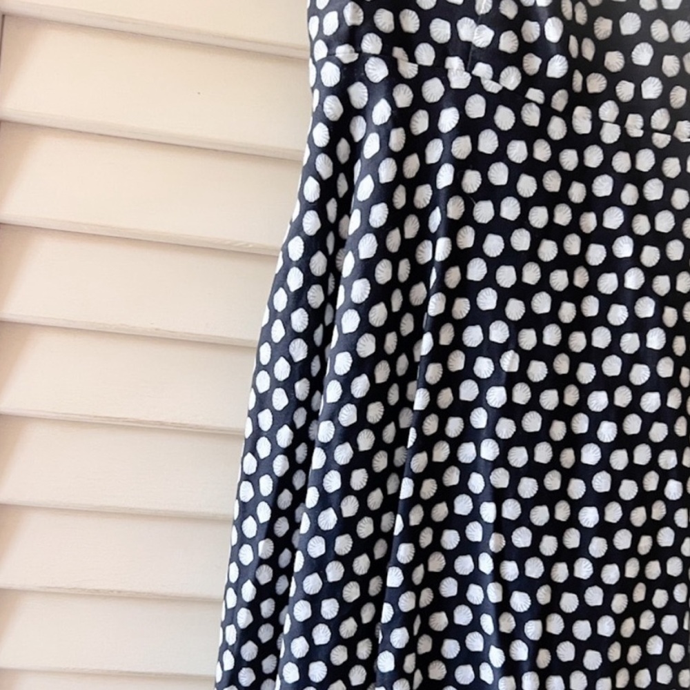 Sold. Old Navy Small Seashell Print 100% Rayon Fit & Flare Dress - Picture 12 of 14